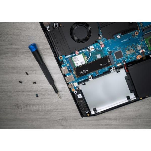2TB Crucial P3 M.2 2280 NVMe PCIe 3.0 interne SSD – schnelle Lesegeschwindigkeit & zuverlässiger Speicher für PC & Notebook